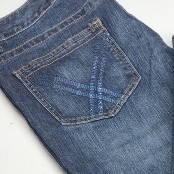 VINTAGE CALVIN KLEIN LEAN BOOT JEANS 12/31x30 ๐ฆ - Picture 7 of 14